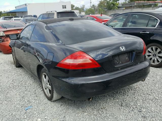 1HGCM827X4A017769 - 2004 HONDA ACCORD EX BLACK photo 3