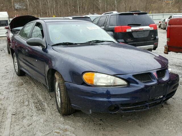 1G2NE52F44M653956 - 2004 PONTIAC GRAND AM S BLUE photo 1
