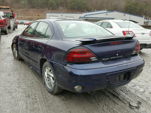 1G2NE52F44M653956 - 2004 PONTIAC GRAND AM S BLUE photo 3