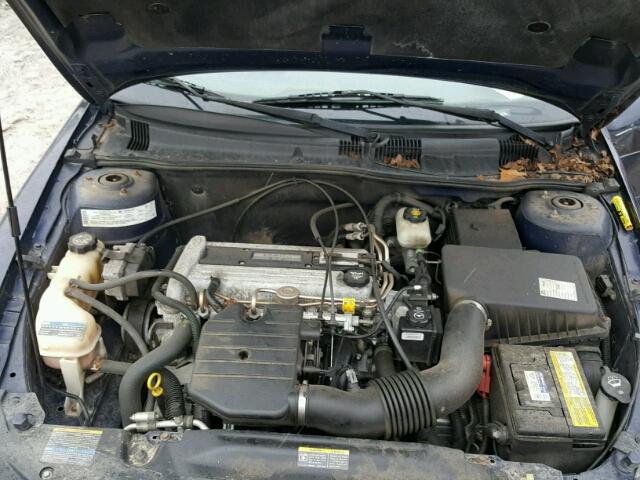 1G2NE52F44M653956 - 2004 PONTIAC GRAND AM S BLUE photo 7