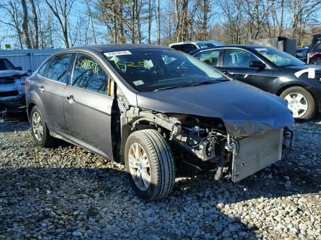 1FAHP3H28CL218847 - 2012 FORD FOCUS SEL GRAY photo 1