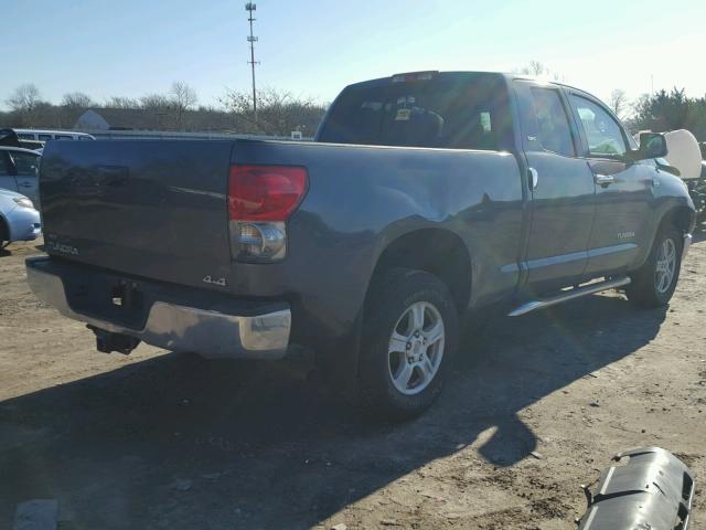 5TBBT54127S456601 - 2007 TOYOTA TUNDRA DOU GRAY photo 4