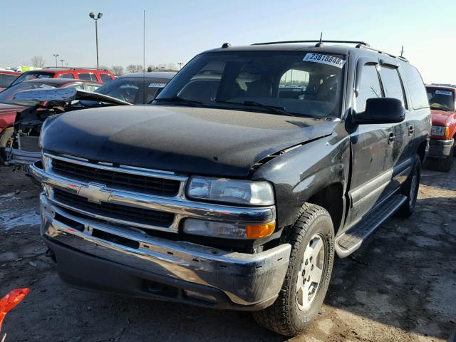 1GNFK16Z64J136883 - 2004 CHEVROLET SUBURBAN K BLACK photo 2