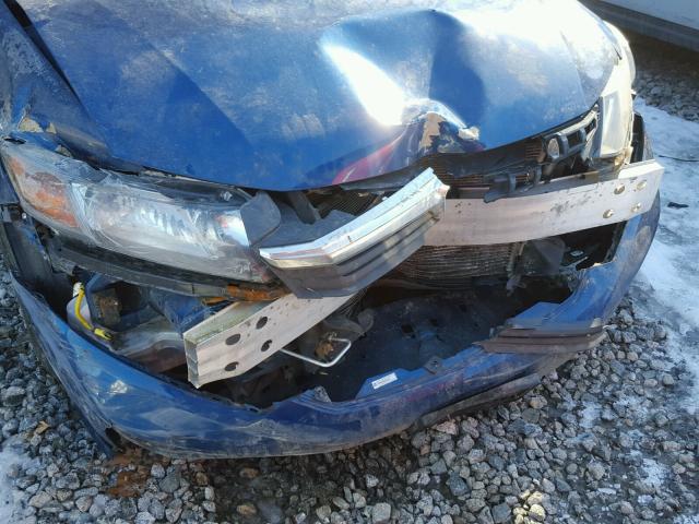 2HGFB2F8XCH546593 - 2012 HONDA CIVIC EX BLUE photo 9