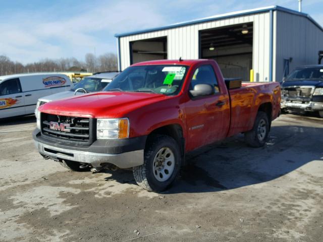 1GTEK14X49Z119854 - 2009 GMC SIERRA K15 RED photo 2