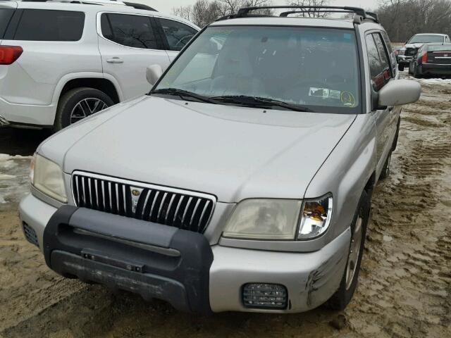 JF1SF65661H753113 - 2001 SUBARU FORESTER S 灰色 照片 2