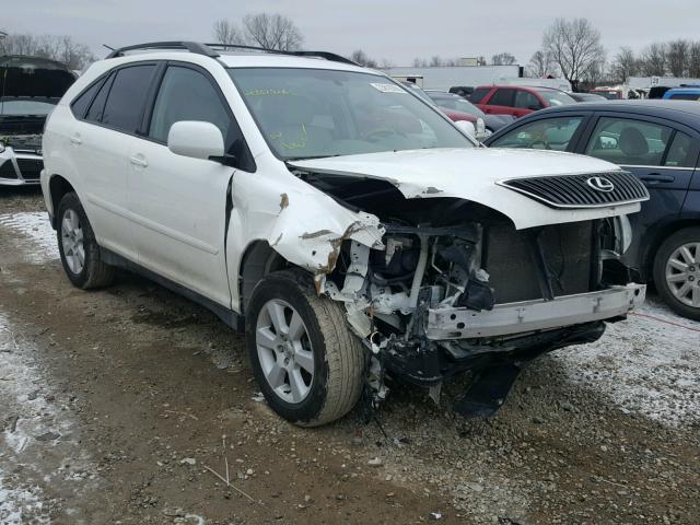 2T2HA31U74C035256 - 2004 LEXUS RX 330 WHITE photo 1