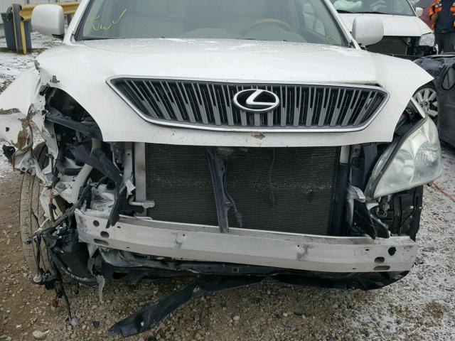 2T2HA31U74C035256 - 2004 LEXUS RX 330 WHITE photo 9