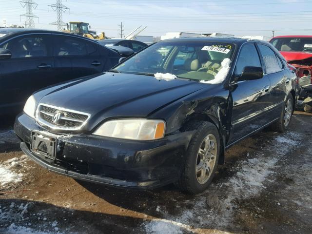 19UUA56631A017959 - 2001 ACURA 3.2TL BLACK photo 2