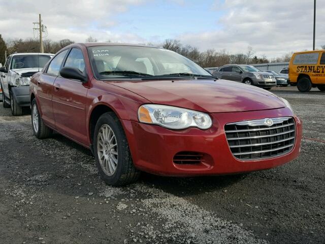 1C3EL56R46N225568 - 2006 CHRYSLER SEBRING TO RED photo 1