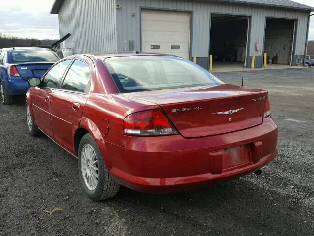 1C3EL56R46N225568 - 2006 CHRYSLER SEBRING TO RED photo 3