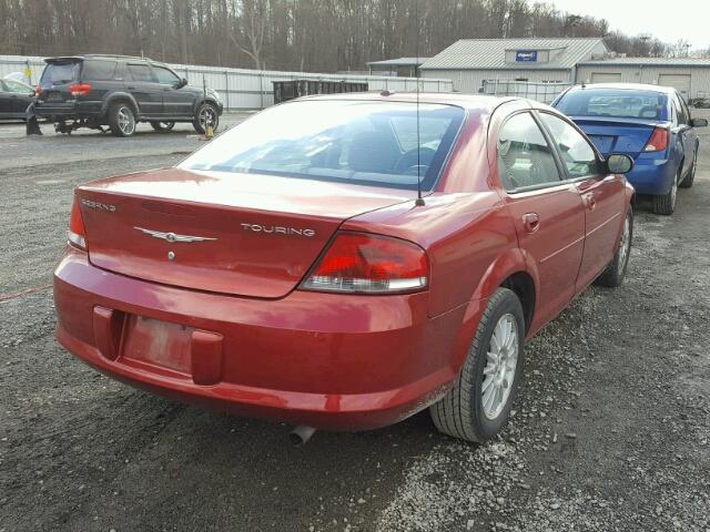 1C3EL56R46N225568 - 2006 CHRYSLER SEBRING TO RED photo 4