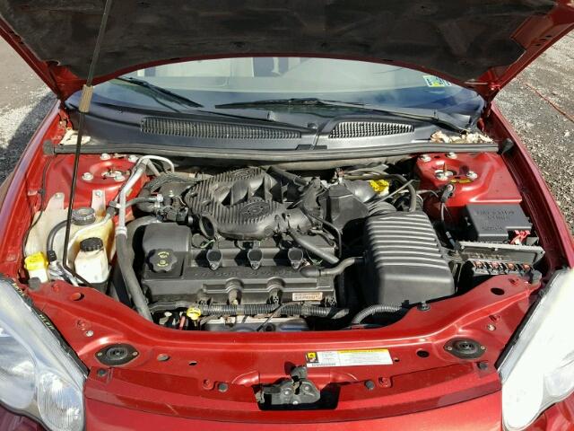 1C3EL56R46N225568 - 2006 CHRYSLER SEBRING TO RED photo 7