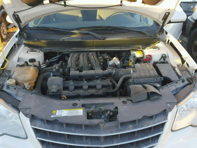 1C3LC55R08N295273 - 2008 CHRYSLER SEBRING TO WHITE photo 7