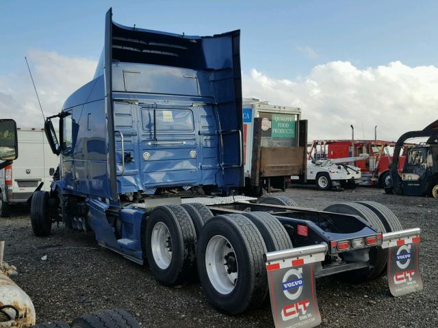 4V4NC9EG1GN964146 - 2016 VOLVO VN VNL BLUE photo 3