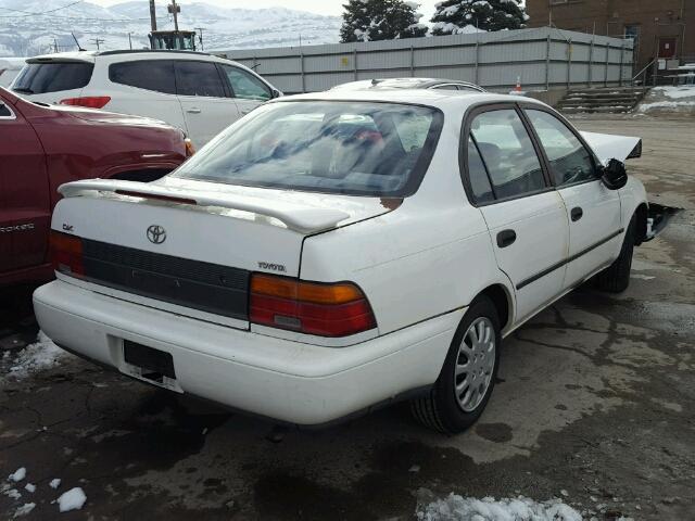 1NXAE09B0SZ351167 - 1995 TOYOTA COROLLA LE WHITE photo 4