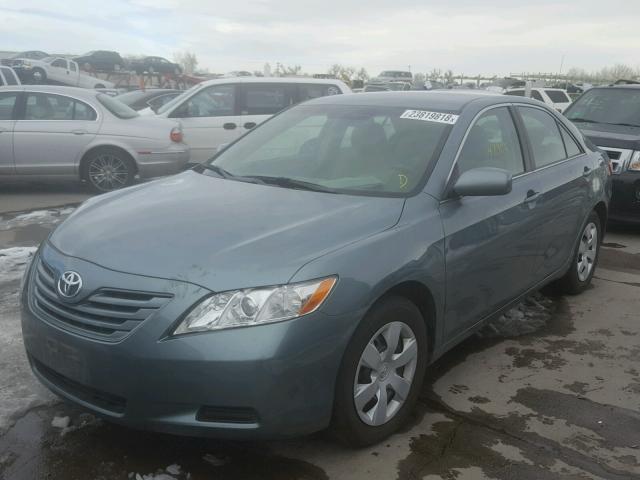 4T1BK46K29U596815 - 2009 TOYOTA CAMRY SE GREEN photo 2