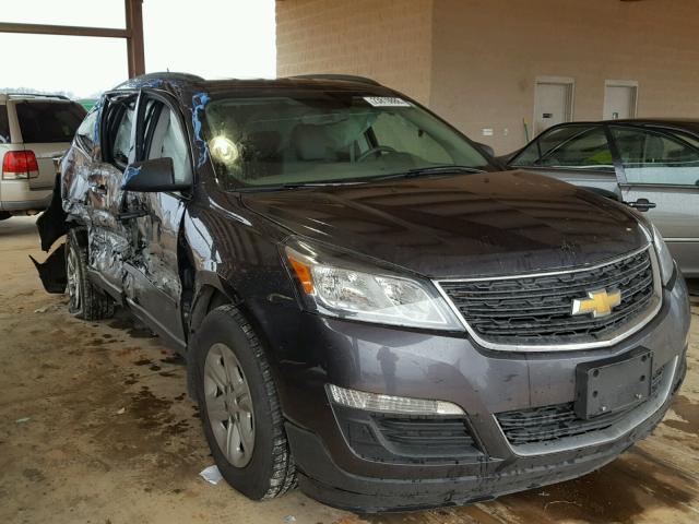 1GNKRFED2DJ237402 - 2013 CHEVROLET TRAVERSE L CHARCOAL photo 1