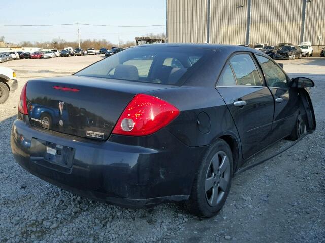 1G2ZF57B784259698 - 2008 PONTIAC G6/VALUE L BLACK photo 4