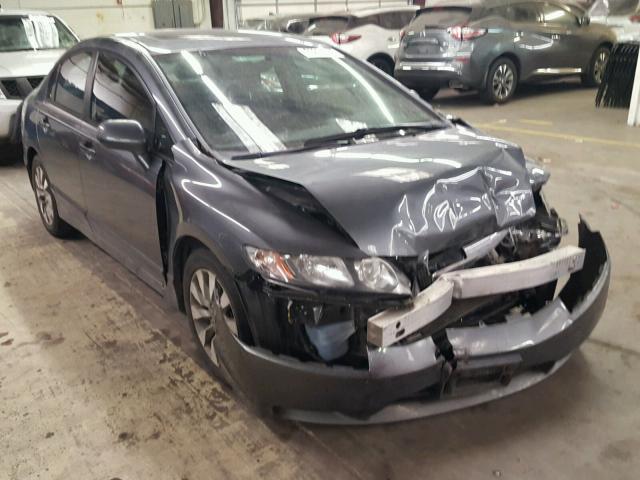 19XFA1F89AE085004 - 2010 HONDA CIVIC EX GRAY photo 1