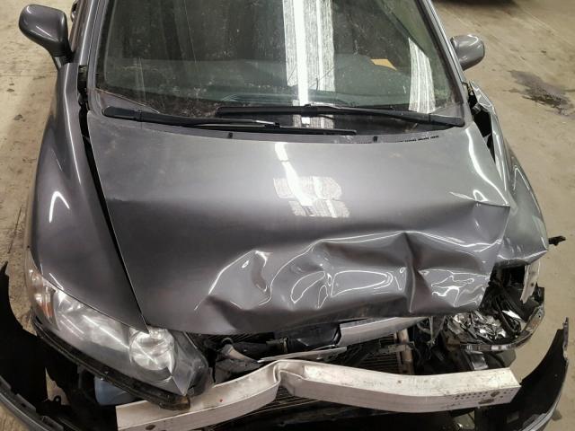 19XFA1F89AE085004 - 2010 HONDA CIVIC EX GRAY photo 9