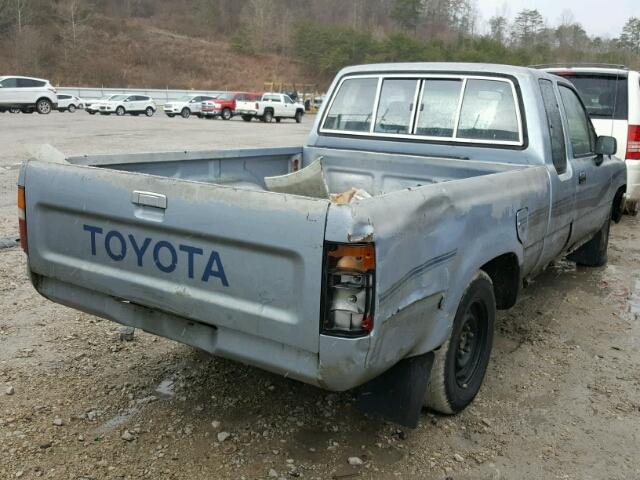 JT4RN93P2L5011353 - 1990 TOYOTA PICKUP 1/2 BLUE photo 4