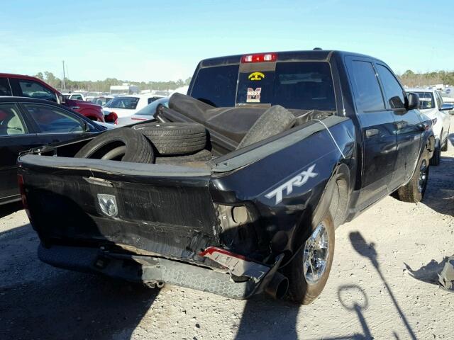 1D3HB13TX9S744965 - 2009 DODGE RAM 1500 BLACK photo 4