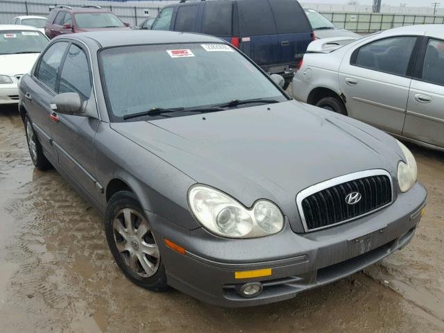 KMHWF25S22A586787 - 2002 HYUNDAI SONATA GL GRAY photo 1