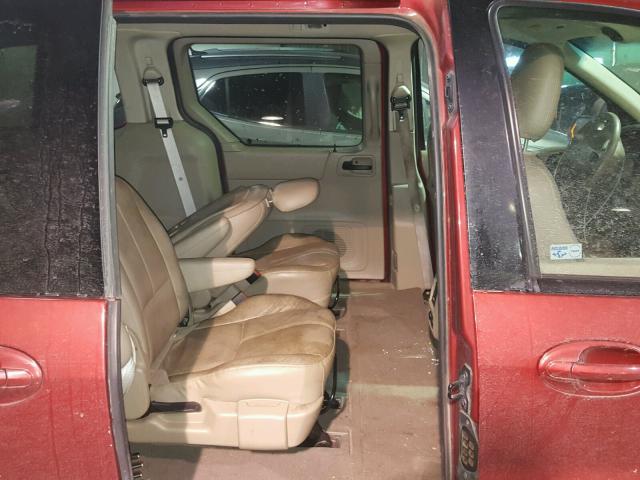 2FMZA53492BA93548 - 2002 FORD WINDSTAR S MAROON photo 6