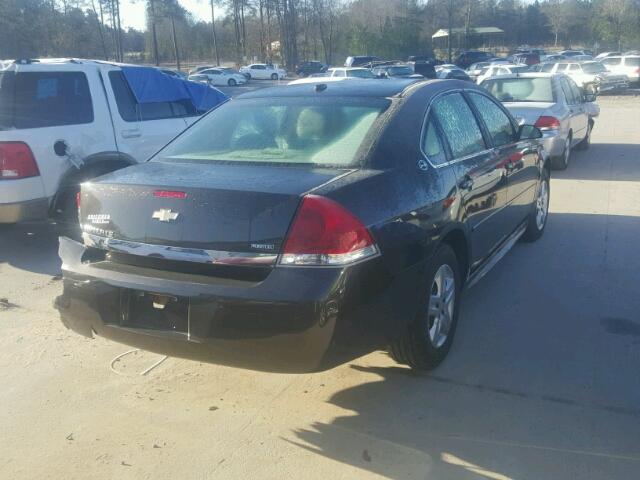 2G1WB57K291162635 - 2009 CHEVROLET IMPALA LS CHARCOAL photo 4