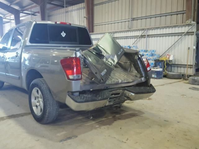 1N6BA07A06N519028 - 2006 NISSAN TITAN XE TAN photo 9