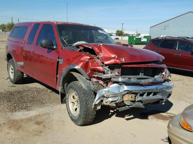 1FTRX08LX3KD05239 - 2003 FORD F150 RED photo 1