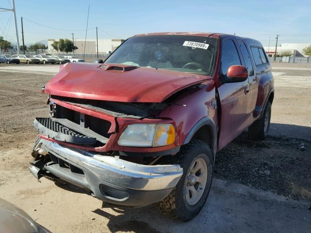 1FTRX08LX3KD05239 - 2003 FORD F150 RED photo 2