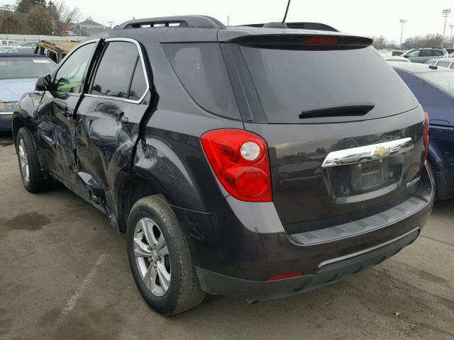 2GNALBEK6F6107675 - 2015 CHEVROLET EQUINOX LT GRAY photo 3