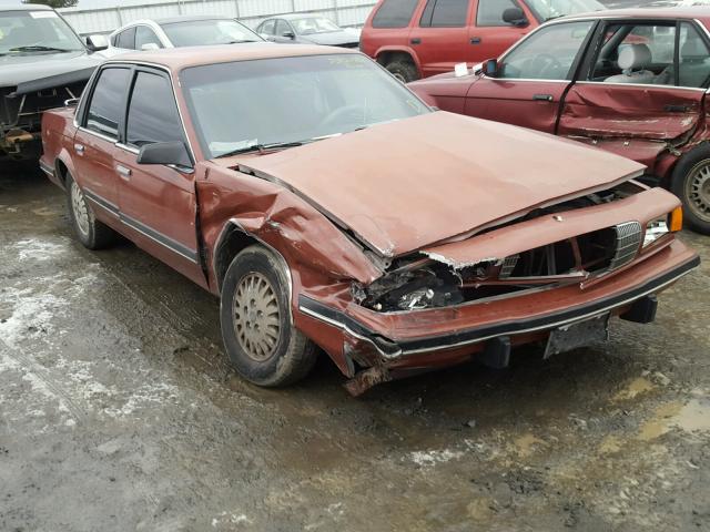 1G4AL51N5K6455456 - 1989 BUICK CENTURY LI RED photo 1