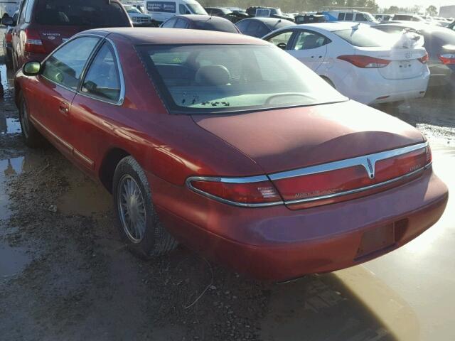 1LNFM91V4WY662568 - 1998 LINCOLN MARK VIII RED photo 3