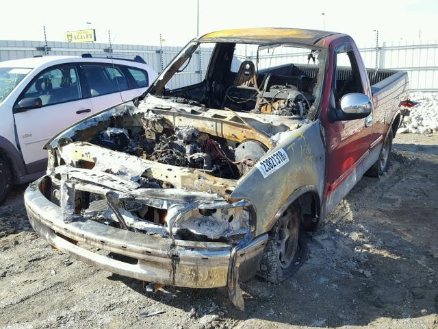 1FTDF176XVKD57469 - 1997 FORD F150 RED photo 2