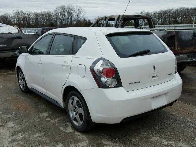 5Y2SP6E85AZ419478 - 2010 PONTIAC VIBE WHITE photo 3