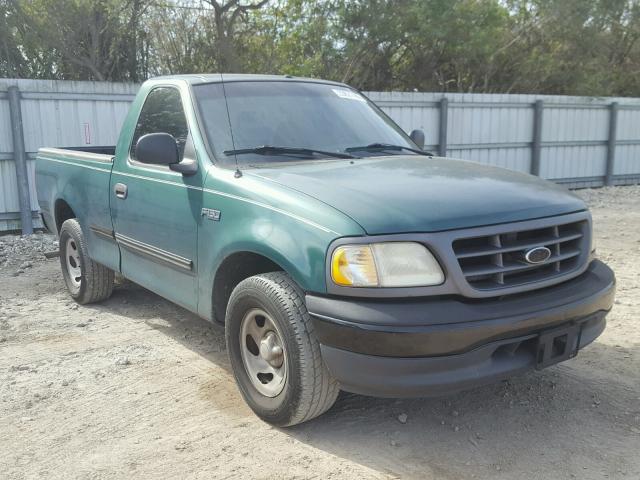 1FTZF1722YNB33246 - 2000 FORD F150 GREEN photo 1