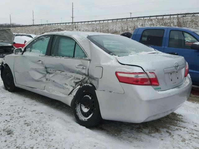 4T4BE46K69R118197 - 2009 TOYOTA CAMRY BASE SILVER photo 3