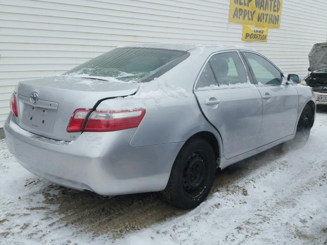 4T4BE46K69R118197 - 2009 TOYOTA CAMRY BASE SILVER photo 4