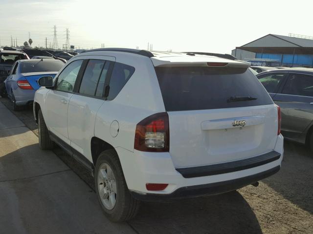 1C4NJCEA6GD760152 - 2016 JEEP COMPASS LA WHITE photo 3