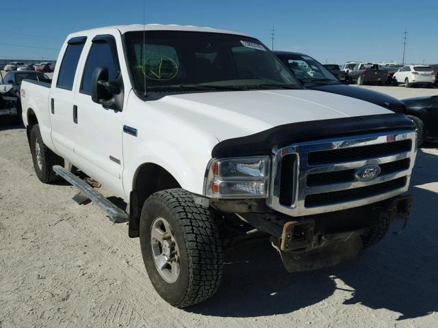 1FTSW21P75EB25215 - 2005 FORD F250 SUPER WHITE photo 1