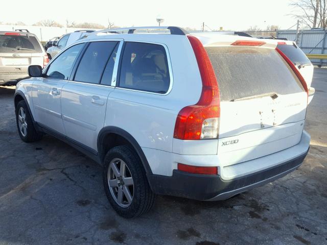 YV4CN982181419938 - 2008 VOLVO XC90 3.2 WHITE photo 3