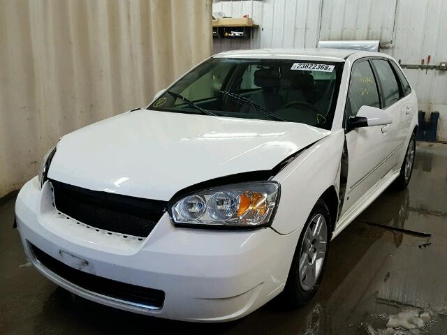 1G1ZT61876F203178 - 2006 CHEVROLET MALIBU MAX WHITE photo 2