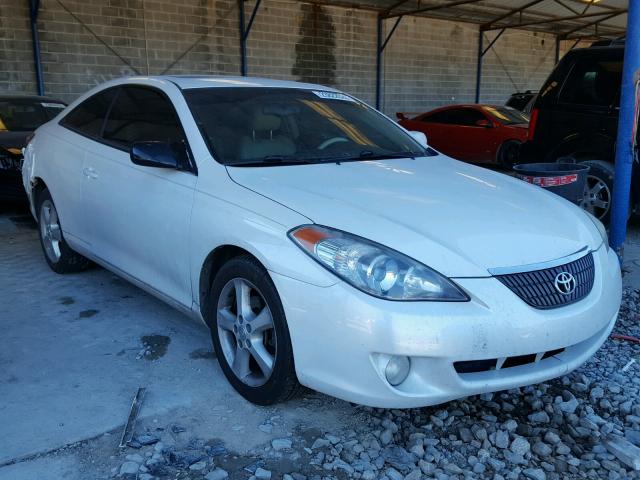 4T1CA30P74U012746 - 2004 TOYOTA CAMRY SOLA WHITE photo 1