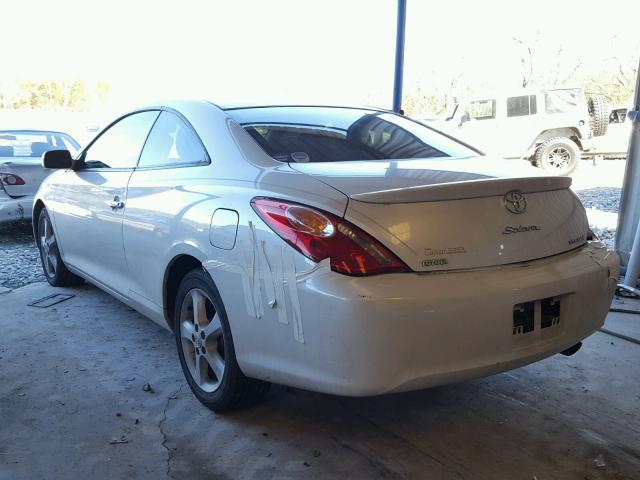 4T1CA30P74U012746 - 2004 TOYOTA CAMRY SOLA WHITE photo 3