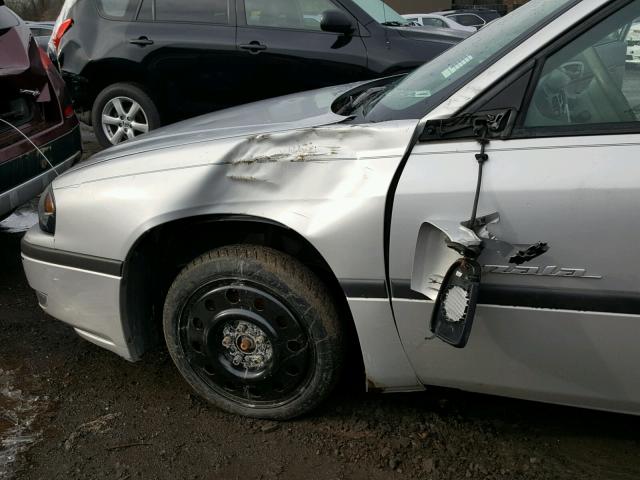 2G1WH55K239436328 - 2003 CHEVROLET IMPALA LS SILVER photo 9