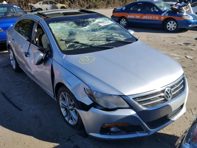 WVWHL73C19E525108 - 2009 VOLKSWAGEN CC LUXURY SILVER photo 1