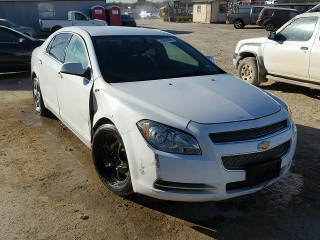 1G1ZH57B194150928 - 2009 CHEVROLET MALIBU 1LT WHITE photo 1